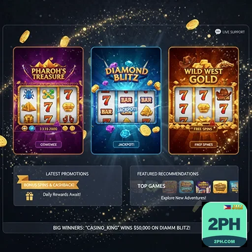 2ph slot games promotion